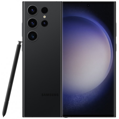 Смартфон Samsung Galaxy S23 Ultra 12/256 ГБ, черный фантом