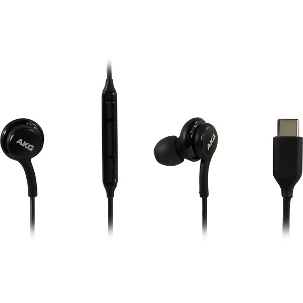 Проводные наушники Samsung EO-IC100 Type-C в черном цвете – идеальный звук и стиль.