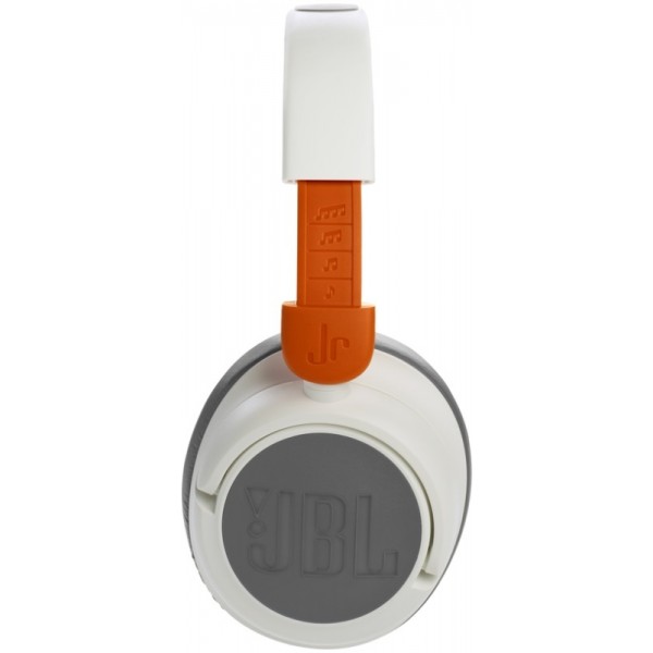 Беспроводные наушники JBL Junior 470NC в белом цвете: комфорт и качество звука для детей