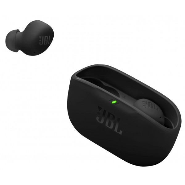 Беспроводные наушники JBL Wave Buds 2 в черном цвете – идеальный звук без проводов Беспроводные наушники JBL Wave Buds 2 в черном цвете – идеальный звук без проводов