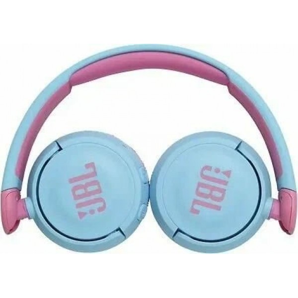 Беспроводные наушники JBL JR310BT, голубой-красный