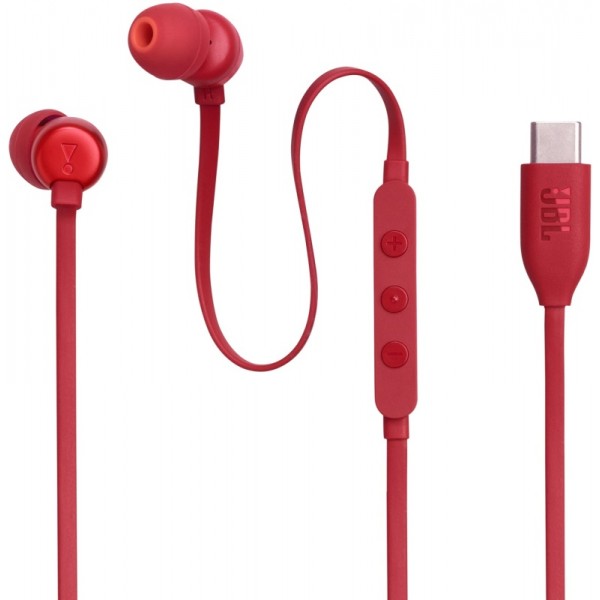 Купить Проводные наушники JBL Tune 310C (JBLT310CRED), красный в Москве