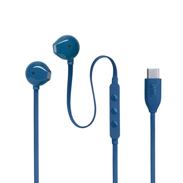 Купить Проводные наушники JBL Tune 305C (JBLT305CBLU), синий в Москве