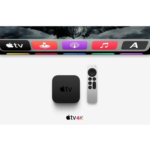 ТВ-приставка Apple TV 4K 64GB, 2021 г., черный