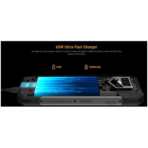 Смартфон DOOGEE S89 Pro 8/256 ГБ Global, Dual nano SIM, классический черный