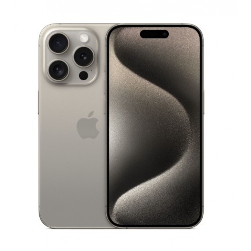 Смартфон Apple iPhone 15 Pro 256GB, Dual: nano SIM + eSIM, Natural Titanium