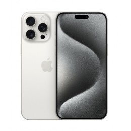 Смартфон Apple iPhone 15 Pro Max 1TB, Dual eSIM, White Titanium