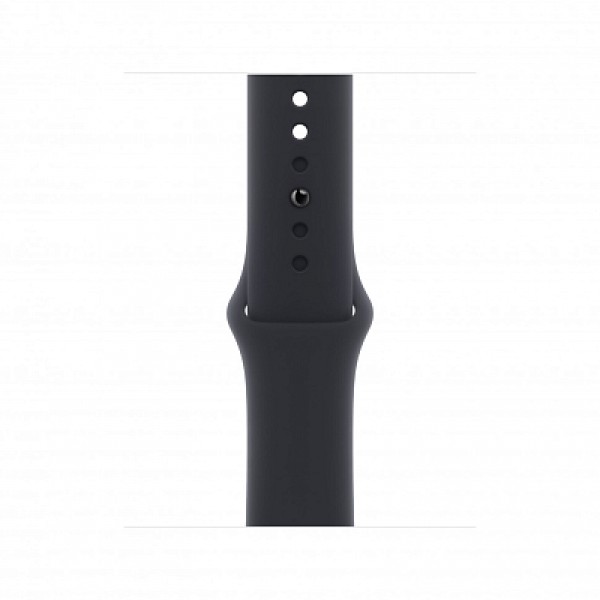 Apple Watch Series 9 45mm в графитовом стальном корпусе с спортивным ремешком Midnight S/M