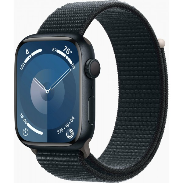 Apple Watch S9 45mm Midnight Aluminium S/M