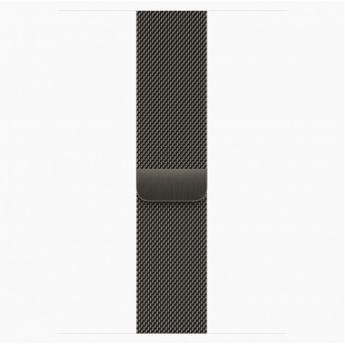 Apple Watch Series 9 45mm Graphite Stainless Steel Milanese Loop