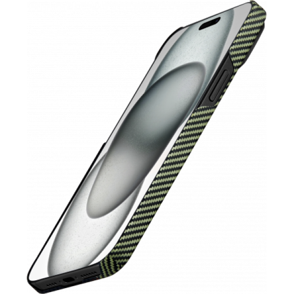 Чехол Pitaka Fusion Weaving MagEZ Case 4 для iPhone 15 Pro Max (6.7