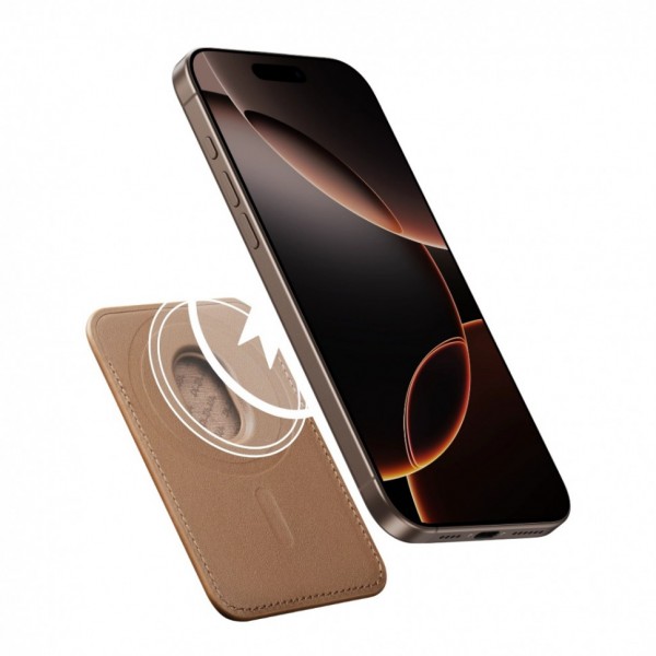 Чехол-бумажник Pitaka MagSafe Woven Wallet, принт восход луны (Moonrise) (MWW2403)