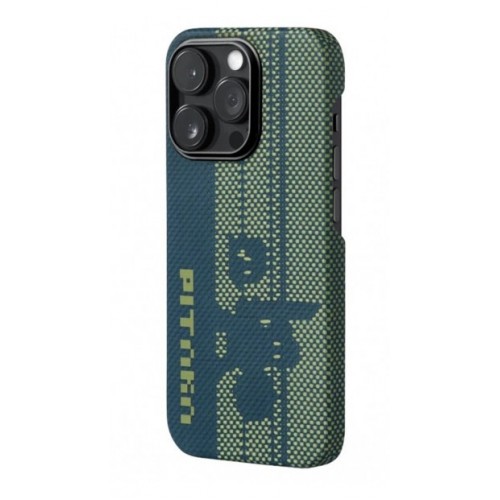 Чехол + кольцо Pitaka MagEZ Case 3 Aramid Fiber Limited Edition Pixel Game для iPhone 14 Pro Max, 6.7