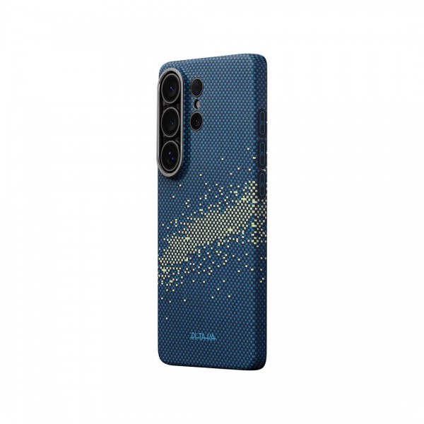 Чехол PITAKA Edge (Ultra-Slim) Case для Samsung S26 Ultra, принт млечный путь (Milky way galaxy) (KS2605U)