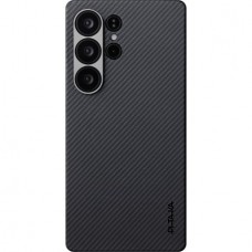 Чехол Pitaka Ultra-Slim для Samsung Galaxy S25 Ultra, черный/серый (KS2501U)