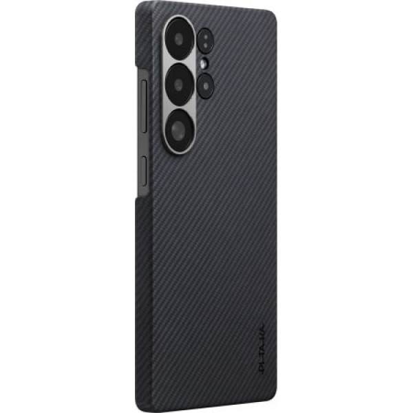 Чехол Pitaka Ultra-Slim для Samsung Galaxy S25 Ultra, черный/серый (KS2501U)