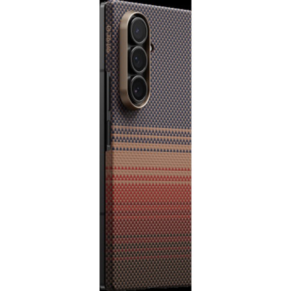 Ультра тонкий чехол Pitaka для Samsung Galaxy Z Fold7, принт закат (FSFOLD7)