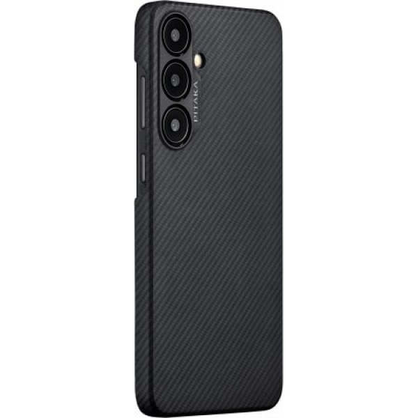 Чехол Pitaka MagEZ Case 4 для Samsung S24 Plus, черный/серый (Black/Grey Twill) (KS2401S)