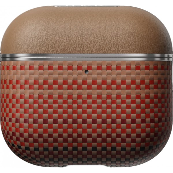 Чехол Pitaka Aramid Fiber Case for AirPods Pro/Pro 2 (MagSafe), принт закат (Sunset) (APM2402)