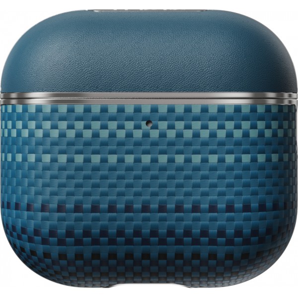 Чехол Pitaka Aramid Fiber Case for AirPods Pro/Pro 2 (MagSafe), принт восход луны (Moonrise) (APM2403)