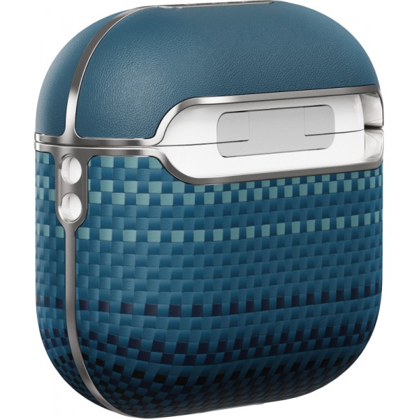 Чехол Pitaka Aramid Fiber Case for AirPods Pro/Pro 2 (MagSafe), принт восход луны (Moonrise) (APM2403)