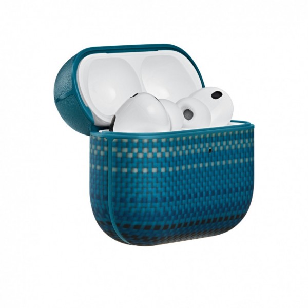 Чехол Pitaka из арамидного волокна и кожи для AirPods Pro 3, Moonrise (APM2503)