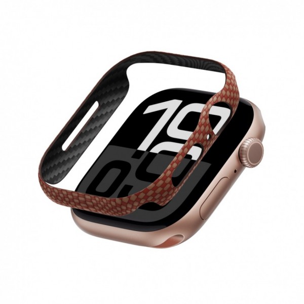Чехол PITAKA Air Case для Apple Watch 46мм 10/11, принт закат (AWB2402)