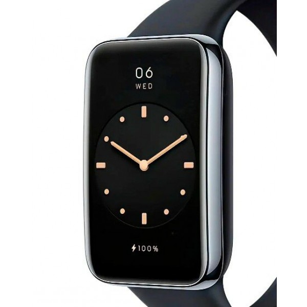 Умные часы Xiaomi Mi Band 7 Pro в черном цвете: стиль и функциональность в одном устройстве
