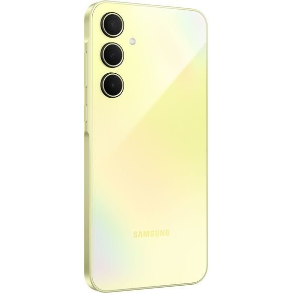 Смартфон Samsung Galaxy A35 6/128 ГБ, Dual nano SIM, желтый, Lemon