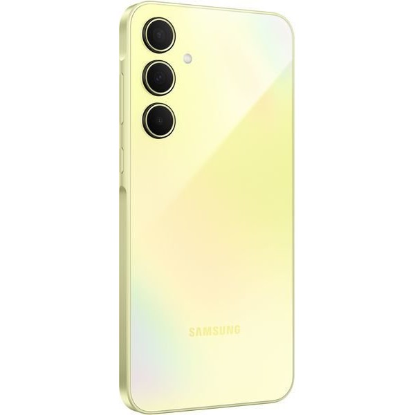 Смартфон Samsung Galaxy A35 8/256 ГБ, Dual nano SIM, желтый, Lemon