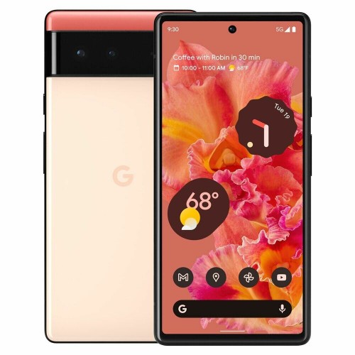 Смартфон Google Pixel 6 8/256 ГБ, nano SIM+eSIM, kinda coral