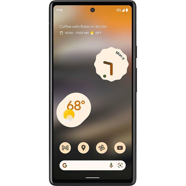 Смартфон Google Pixel 6A 6/128 ГБ, nano SIM+eSIM, Charcoal