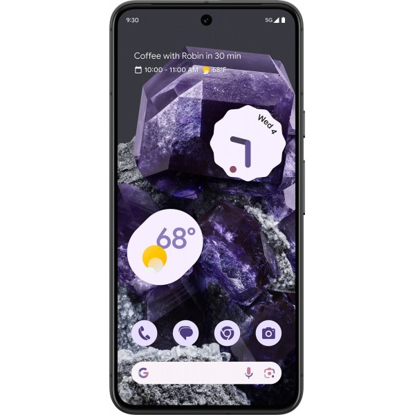 Смартфон Google Pixel 8A 8/256 ГБ, Dual: nano SIM + eSIM, Obsidian