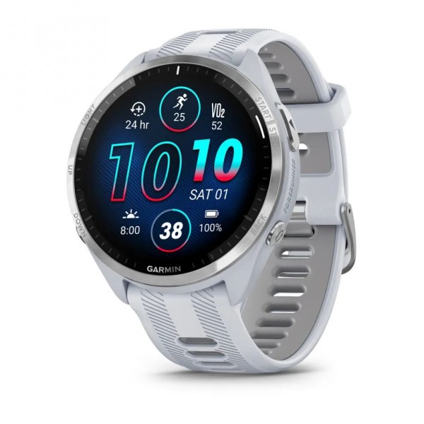 Купить Умные часы Garmin Forerunner 965 Amoled Whitestone (010-02809-21 EU) в Москве