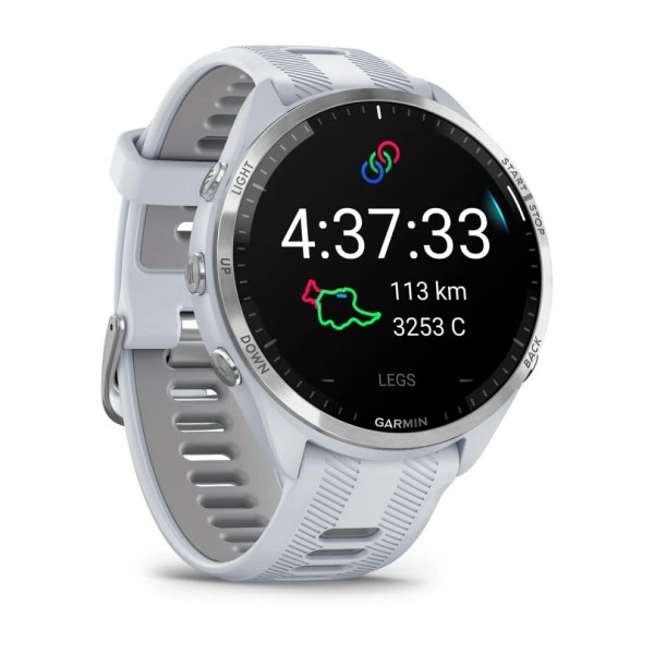 Купить Умные часы Garmin Forerunner 965 Amoled Whitestone (010-02809-21 EU) в Москве