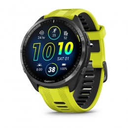 Умные часы Garmin Forerunner 965 Carbon Gray Amp Yellow Band (010-02809-12)