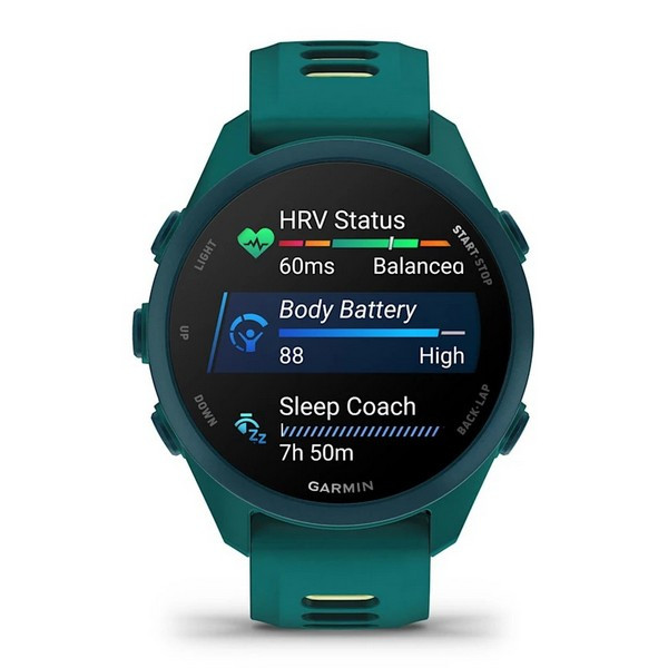 Умные часы Garmin Forerunner 170 Teal Green with Teal Green/Citron Band (010-03920-12)