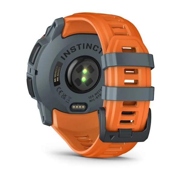 Умные часы Garmin Instinct 3 50 mm Solar Grey Orange 010-02935-01