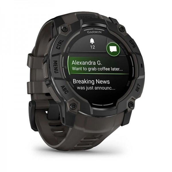 Умные часы Garmin Instinct 3 50 mm AMOLED Black 010-03020-00