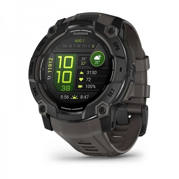 Умные часы Garmin Instinct 3 45 mm AMOLED Black 010-02936-00