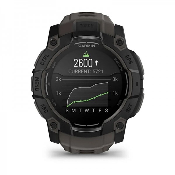Умные часы Garmin Instinct 3 45 mm AMOLED Black 010-02936-00