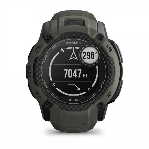 Умные часы Garmin Instinct 2X Solar Moss Bezel with Moss Silicone Band EU  010-02805-05