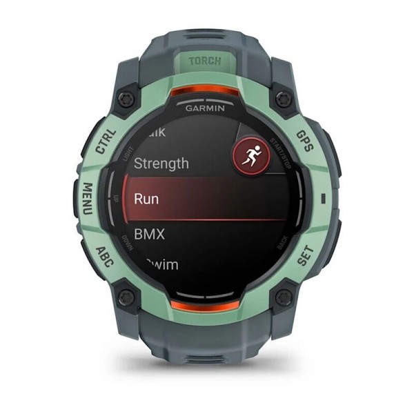 Умные часы Garmin Instinct 3 50 mm AMOLED Neotropic Grey 010-03020-01