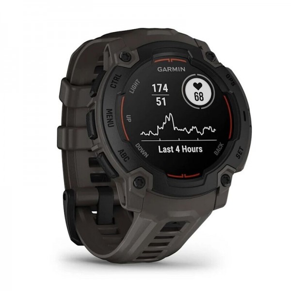 Умные часы Garmin Instinct E 45 mm Black Charcoal 010-02933-00