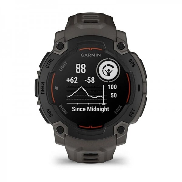 Умные часы Garmin Instinct E 45 mm Black Charcoal 010-02933-00
