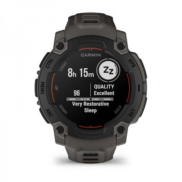 Умные часы Garmin Instinct E 45 mm Black Charcoal 010-02933-00