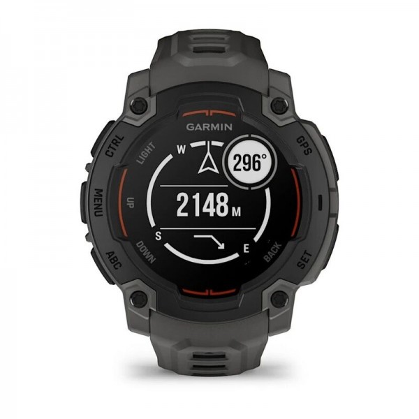Умные часы Garmin Instinct E 45 mm Black Charcoal 010-02933-00
