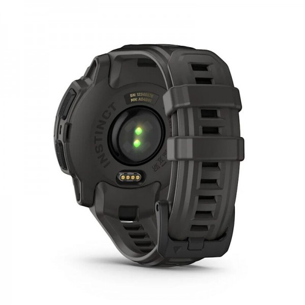 Умные часы Garmin Instinct E 45 mm Black Charcoal 010-02933-00