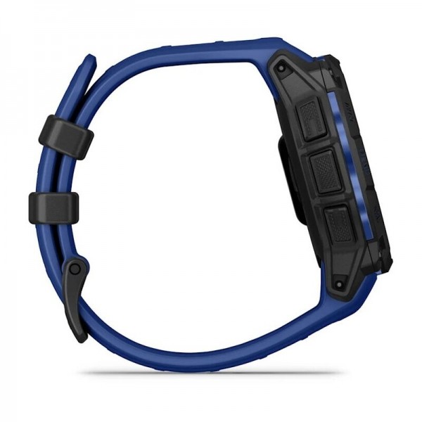 Умные часы Garmin Instinct 3 45 mm AMOLED Black Blue 010-02936-03