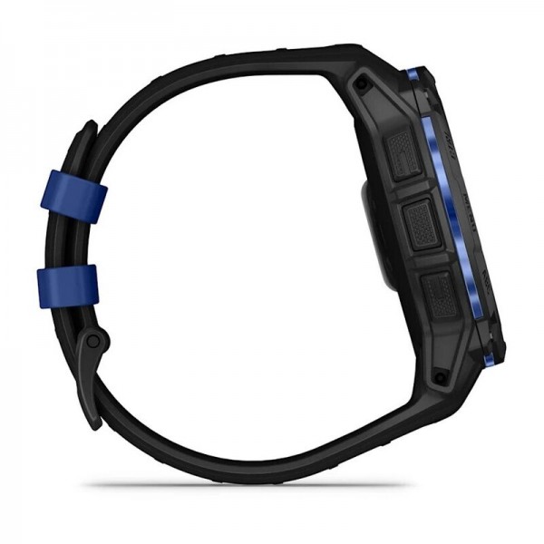 Умные часы Garmin Instinct 3 50 mm AMOLED Black Blue 010-03020-03
